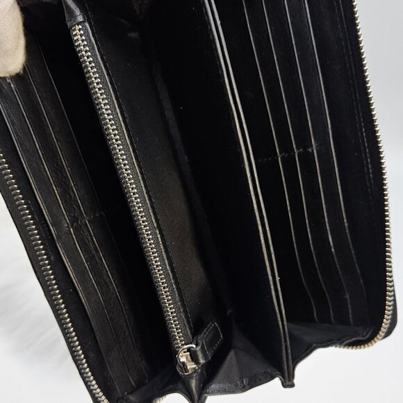 Dior  Cannage Pattern Patent Leather Continental Wallet - Picture 8 of 17